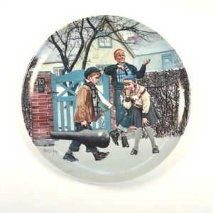 Kurt Ard Bing Grondahl Collectors Plate Limited Edition 1984 Kunstens trange vej